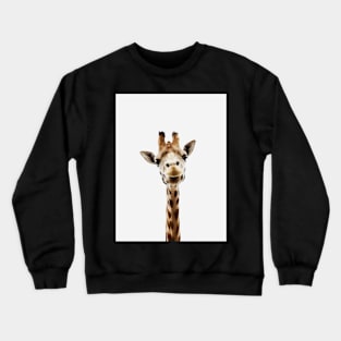 Giraffe print, Nursery art, Giraffe wall art, Animal, Kids room, Modern art, Wall decor Crewneck Sweatshirt